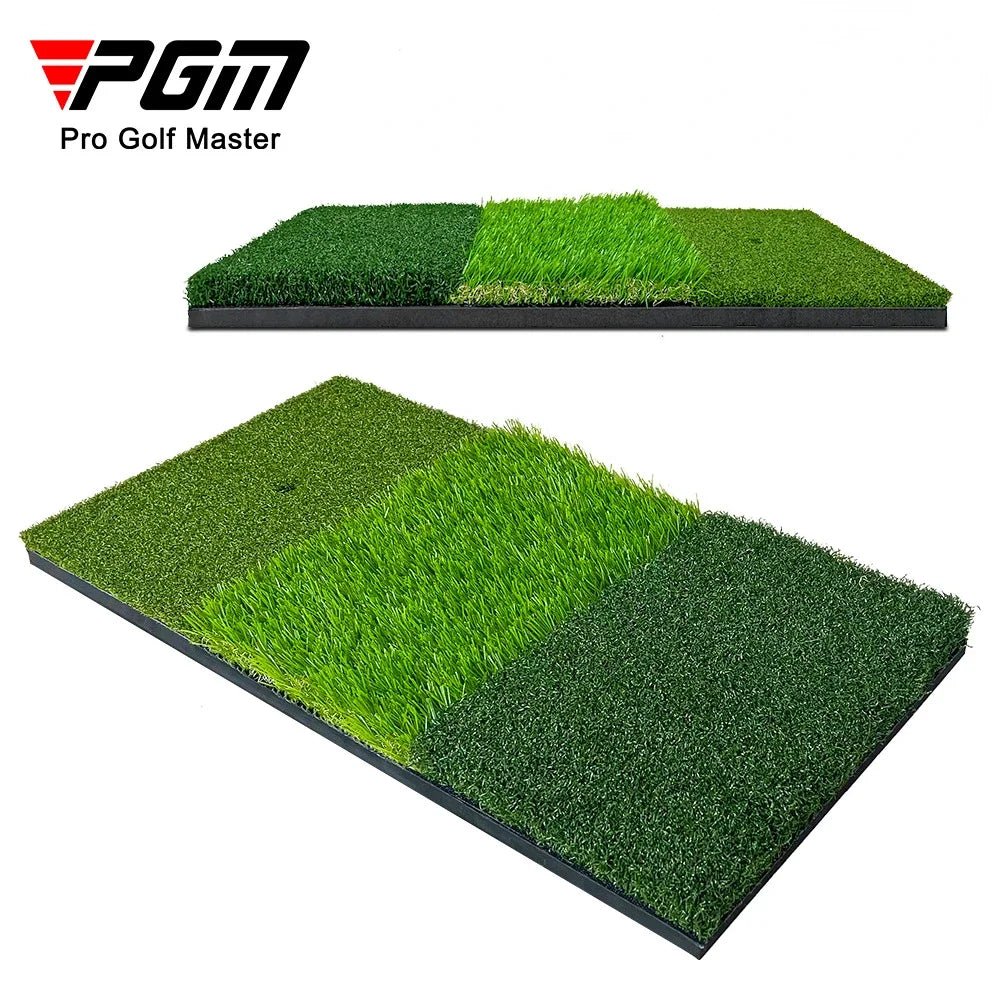 PGM Golf Hitting Mat 3 Grasses Golf Training Aids Indoor Outdoor Tri - Turf Golf Hitting Grass GolfMats Indoor Backyard DJD010EstaliosFitEstaliosFit183651764;20260421;17768093316sE18