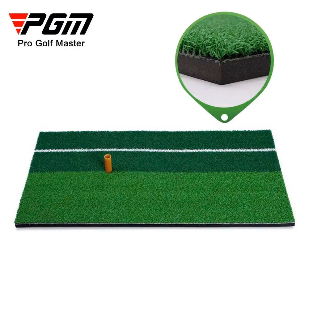 PGM Golf Mat with Rubber Tee Holder Realistic Grass Putting Mats Outdoor Sports Golf Training Turf Mat Indoor Office DJD003 - 9EstaliosFitEstaliosFit183651673;20260421;17768092533FPDR