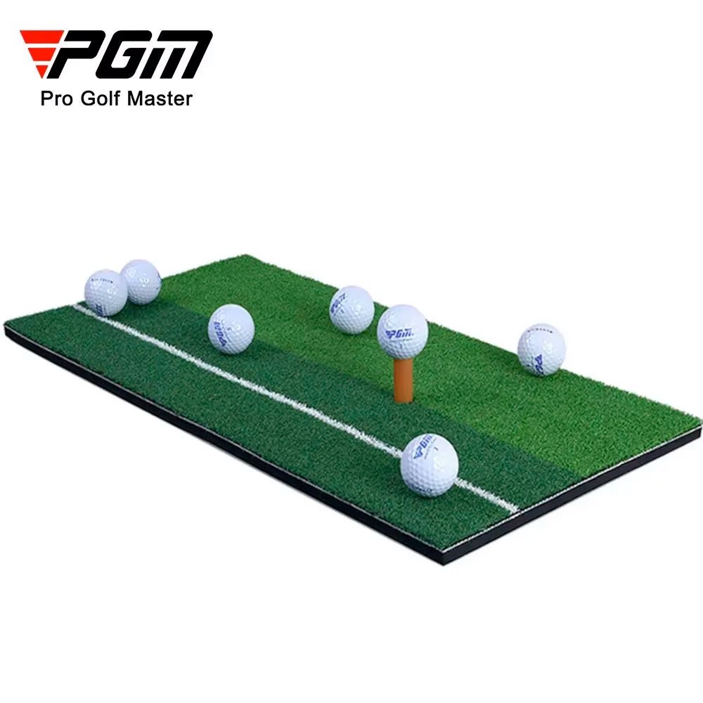 PGM Golf Mat with Rubber Tee Holder Realistic Grass Putting Mats Outdoor Sports Golf Training Turf Mat Indoor Office DJD003 - 9EstaliosFitEstaliosFit183651673;20260421;17768092533FPDR
