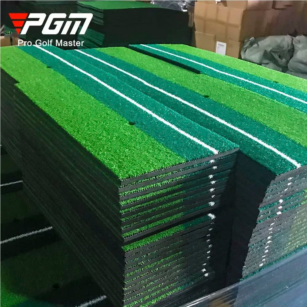 PGM Golf Mat with Rubber Tee Holder Realistic Grass Putting Mats Outdoor Sports Golf Training Turf Mat Indoor Office DJD003 - 9EstaliosFitEstaliosFit183651673;20260421;17768092533FPDR