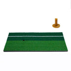 PGM Golf Mat with Rubber Tee Holder Realistic Grass Putting Mats Outdoor Sports Golf Training Turf Mat Indoor Office DJD003 - 9EstaliosFitEstaliosFit183651673;20260421;17768092533FPDR