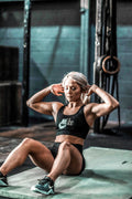 Women's Crop Tank - Seamless Ribbed Training Top