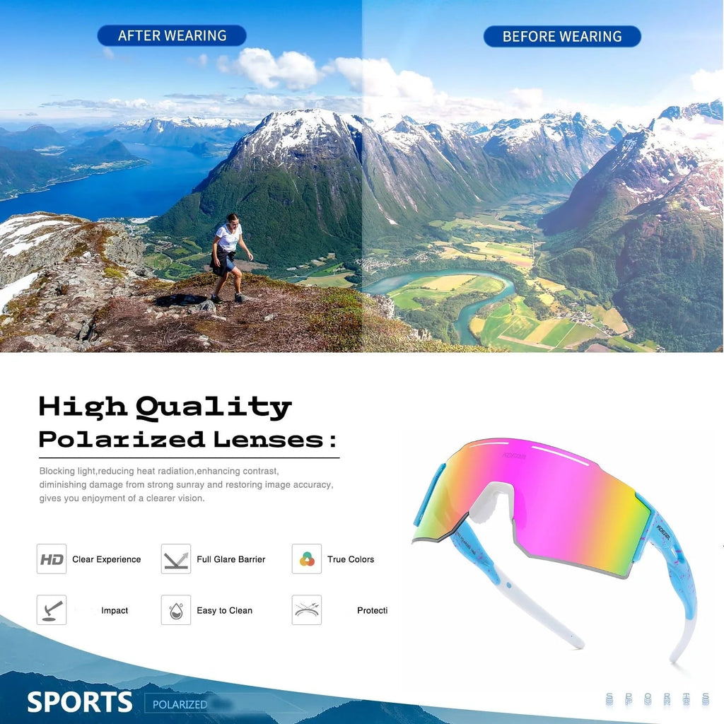 Polarized Sports Sunglasses for Cycling Running and BaseballEstaliosFitEstaliosFit184218393;2026052;1777703626J46oV