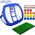 Pop Up Golf Chipping Net, Indoor/Outdoor Golf Hitting Net with Golf Mat and golf balls for Indoor Backyard Practice Swing GameEstaliosFitEstaliosFit183651690;20260421;17768092541Ufc6