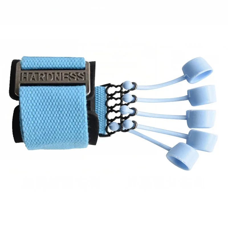 Portable Hand Gripper Silicone Finger Expander Hand Grip Wrist Strength Trainer Finger Exerciser Resistance Band Fitness.