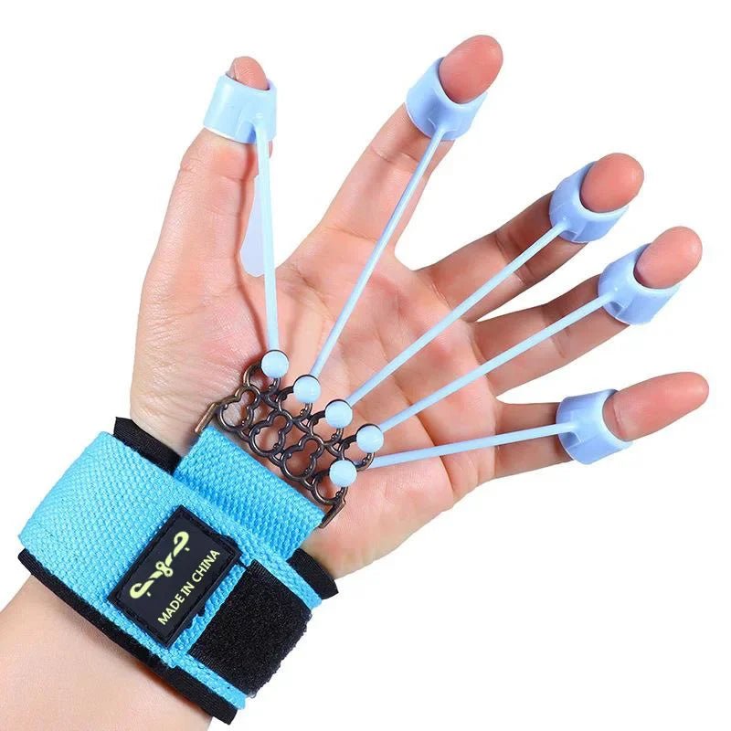 Portable Hand Gripper Silicone Finger Expander Hand Grip Wrist Strength Trainer Finger Exerciser Resistance Band Fitness.