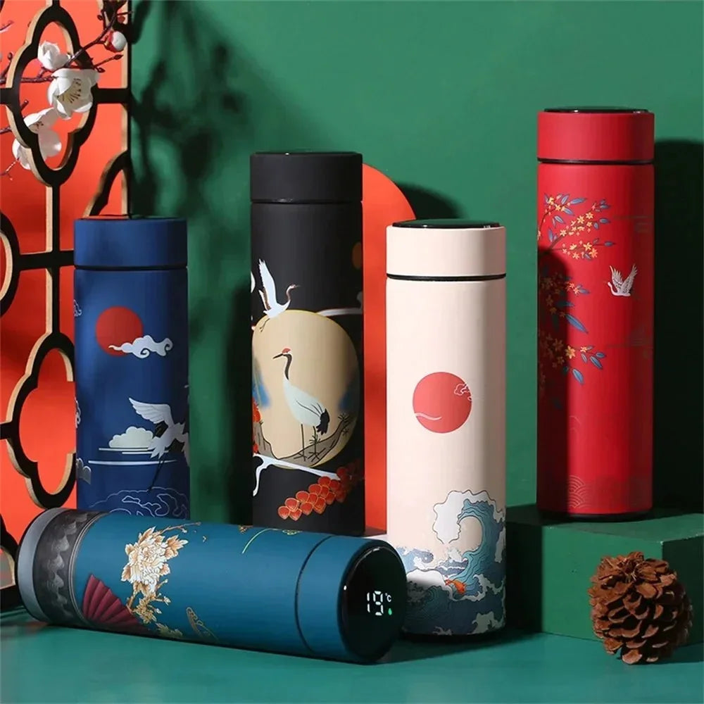 Smart Thermos Bottle - LED Temperature Display