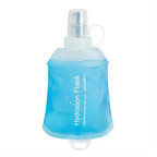 Portable TPU Folding Water Bottle Soft Flask Blue Sport Water Bottle Water Bag Collapsible Water Bottle 500ML 250ML 150MLEstaliosFitEstaliosFit183652092;20260421;1776809358x0DH9