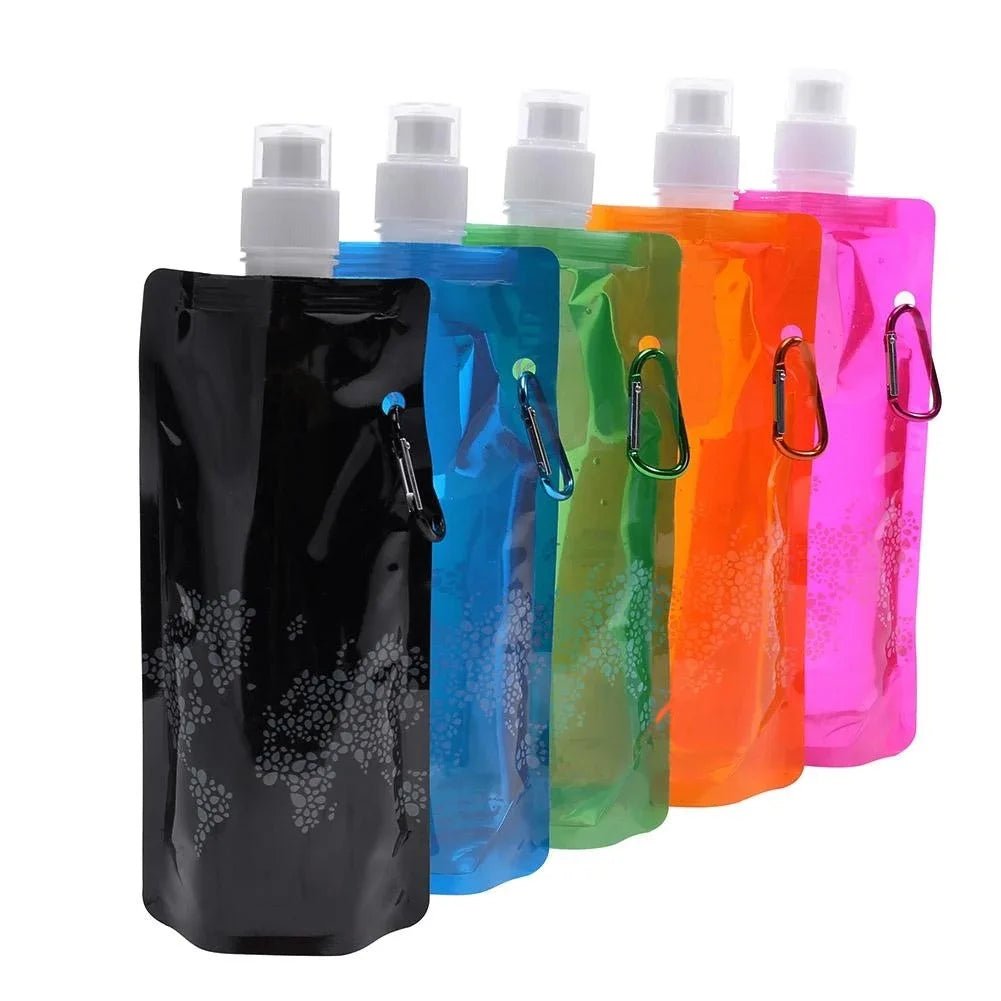 Portable Ultralight Foldable Silicone Folding Water Bottle Water Bag Outdoor Sport Supplies Hiking Camping Soft Flask Water BagEstaliosFitEstaliosFit183652205;20260421;1776809384vppzC