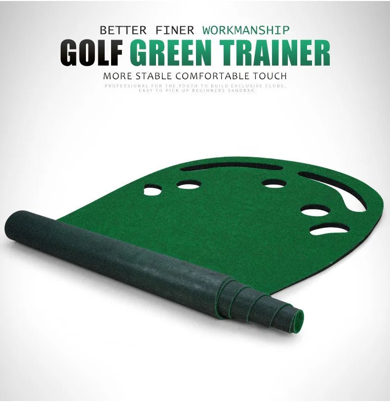 Putting Green Mats Set for Golf Putting Use, Included Mini Golf Putters Adjustable,Training Aid Put Cup & Flags,EstaliosFitEstaliosFit183651657;20260421;1776809253CAKKK