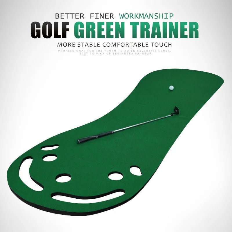 Putting Green Mats Set for Golf Putting Use, Included Mini Golf Putters Adjustable,Training Aid Put Cup & Flags,EstaliosFitEstaliosFit183651657;20260421;1776809253CAKKK
