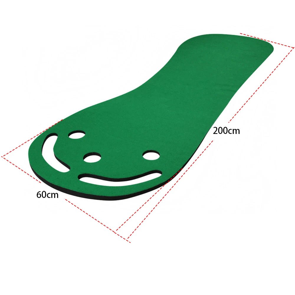 Putting Green Mats Set for Golf Putting Use, Included Mini Golf Putters Adjustable,Training Aid Put Cup & Flags,EstaliosFitEstaliosFit183651657;20260421;1776809253CAKKK