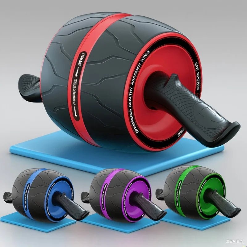 Rebound Ab Roller Knee Mat - Home Gym Fitness Equipment for Core Strength Training Belly Wheel WorkoutEstaliosFitEstaliosFit184447954;2026057;1778180056Bwy2s