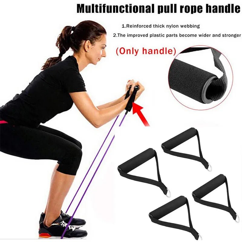 Resistance Bands Pull Handles Set Foam Door Anchor Fitness Equipment Muscle Training Weight Exercise Workout Gym AccessoriesEstaliosFitEstaliosFit183973783;20260427;1777316258NFcoo
