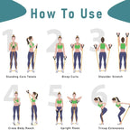 Resistance Bands With Handles, Exercise Bands, Workout Bands With Handles For Men Women, Strength Training Equipment At HomeEstaliosFitEstaliosFit184448157;2026057;1778180224XLMad