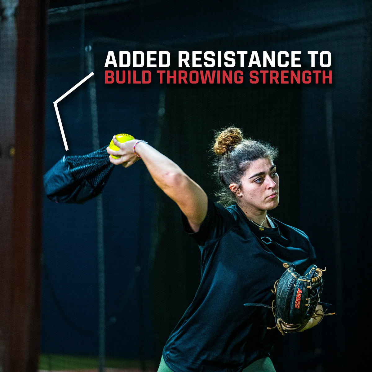 Training Softball - Mini-Chutes Resistance Ball