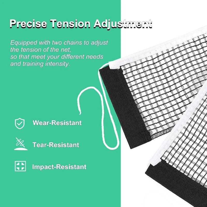 Retractable Table Tennis Net Table Grid Plastic Strong Mesh Portable Net Kit Net Rack Replace Kit For Ping Pong PlayingEstaliosFitEstaliosFit183651890;20260421;1776809344H7SiB
