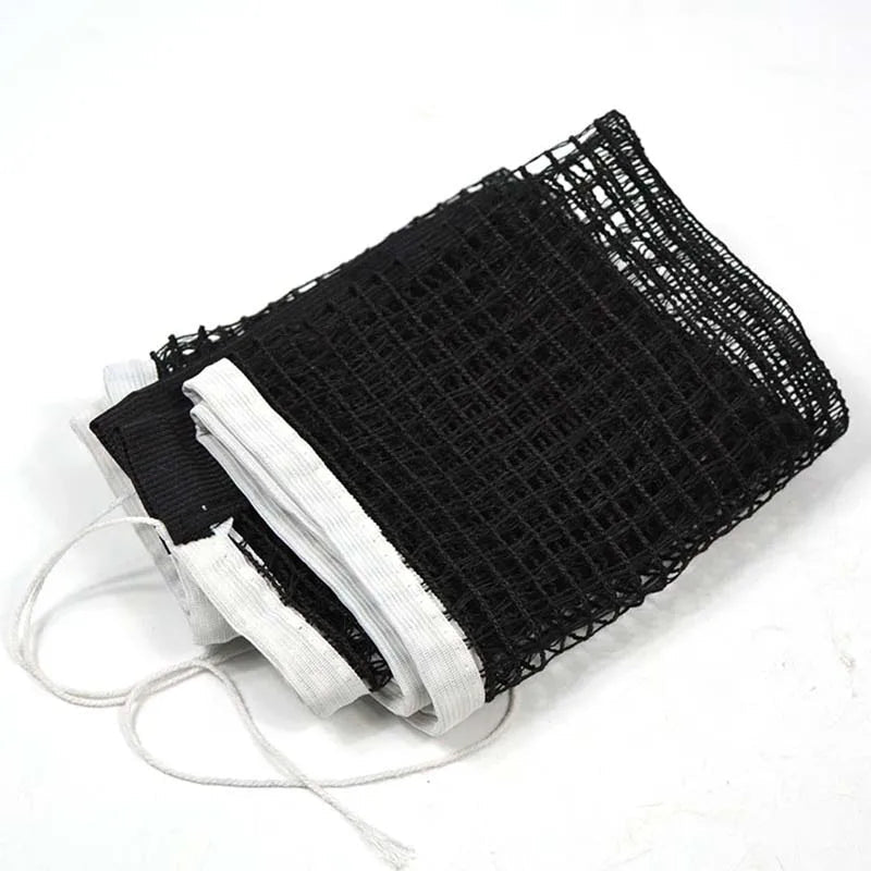 Retractable table tennis net with portable clamp mount