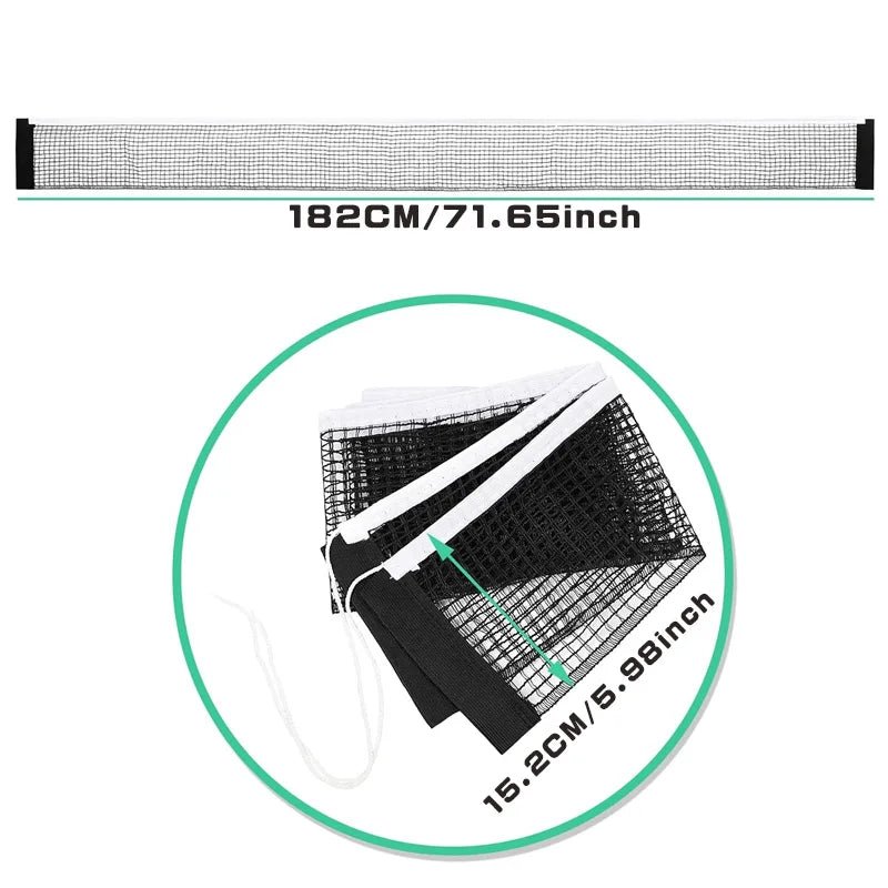 Retractable Table Tennis Net Table Grid Plastic Strong Mesh Portable Net Kit Net Rack Replace Kit For Ping Pong PlayingEstaliosFitEstaliosFit183651890;20260421;1776809344H7SiB