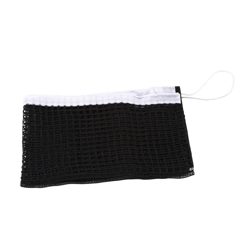 Retractable table tennis net with portable clamp mount