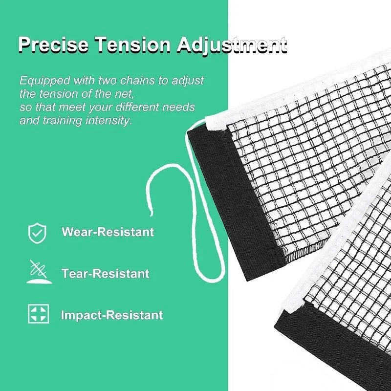 Retractable Table Tennis Net Table Grid Plastic Strong Mesh Portable Net Kit Net Rack Replace Kit For Ping Pong PlayingEstaliosFitEstaliosFit183651949;20260421;1776809350pSmXD
