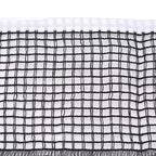 Retractable table tennis net with portable clamp mount