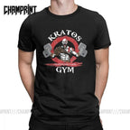 Retro God Of War Kratos Gym Workout Bodybuilding T Shirt Spartan warrior Fitness Graphic Clothes 100% Cotton All size tops S - 6XLEstaliosFitEstaliosFit184449908;2026057;1778180417X8T1l