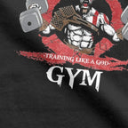 Retro God Of War Kratos Gym Workout Bodybuilding T Shirt Spartan warrior Fitness Graphic Clothes 100% Cotton All size tops S - 6XLEstaliosFitEstaliosFit184449908;2026057;1778180417X8T1l