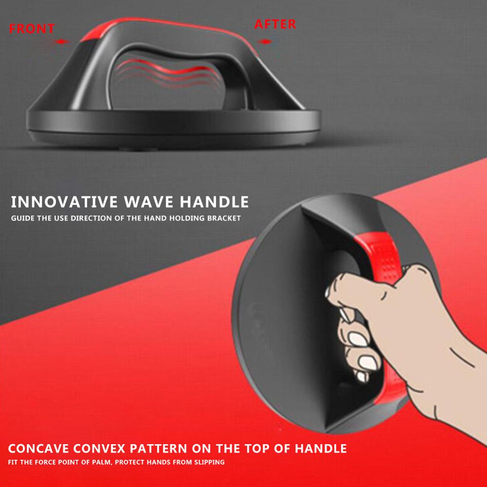 360° Rotating Push-Up Handles — Home Gym Push-Up Stands, Pair.