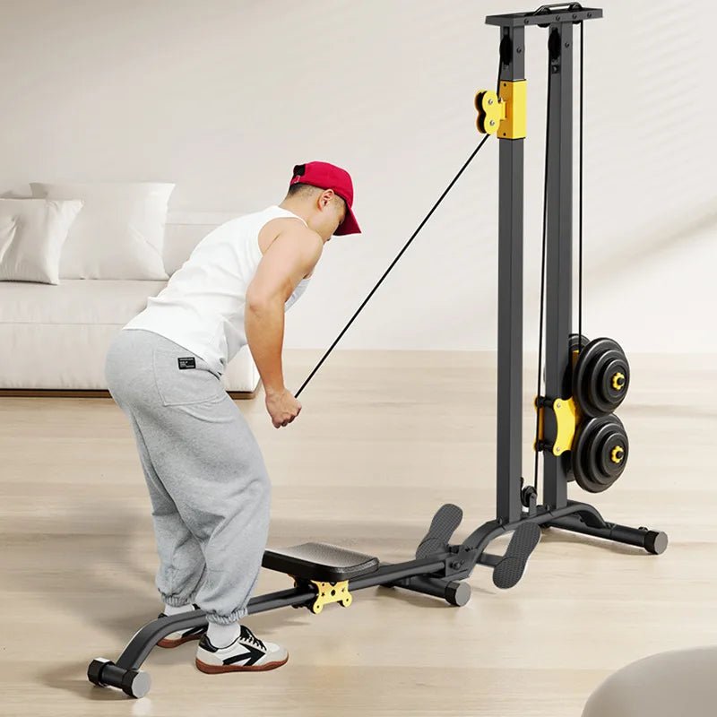 Rowing machine fitness equipment, exercise high pull stand dumbbell multifunctional integrated training device, smith machineEstaliosFitEstaliosFit184081805;20260429;1777457510C8uEs