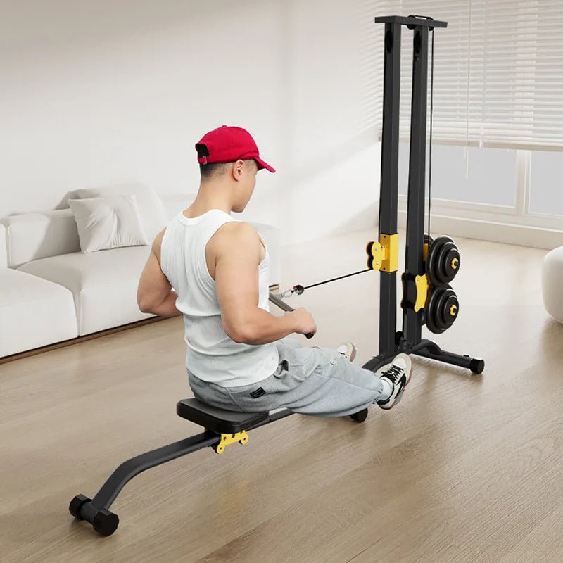 Rowing machine fitness equipment, exercise high pull stand dumbbell multifunctional integrated training device, smith machineEstaliosFitEstaliosFit184081805;20260429;1777457510C8uEs