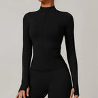 Seamless Long Sleeve Zip Yoga Jacket for ActivewearEstaliosFitEstaliosFit184217895;2026052;1777703475UKlOq