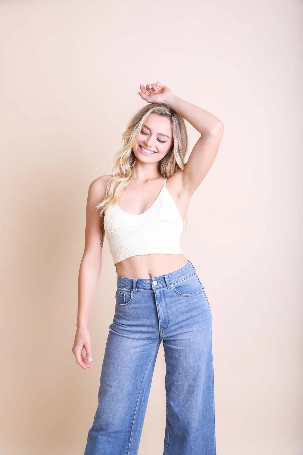 Brami Top – Stretch Racerback Style