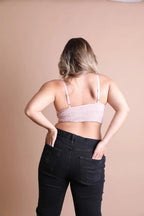 Plus – Size Brami Top – Seamless Padded Texture