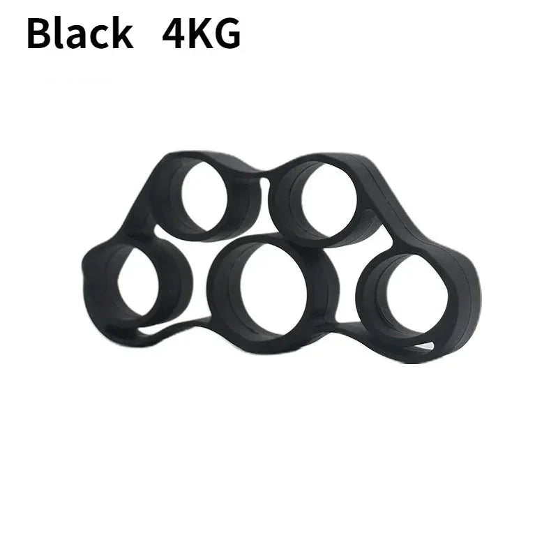 Silicone Hand Grip Device Finger Exercise Hand Strengthener Stretcher Hand Trainer Rehabilitation Training Equipment Muscle Tool.