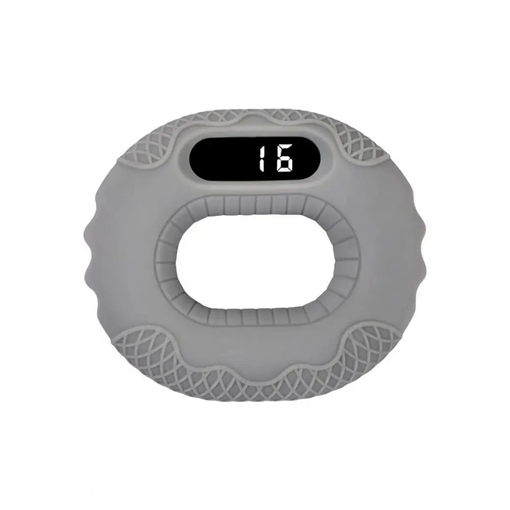 Silicone Hand Grip Trainer Ring LCD Display Bluetooth Remote APP Page Turner Forearm Finger Training Hand Grip Strengthener.