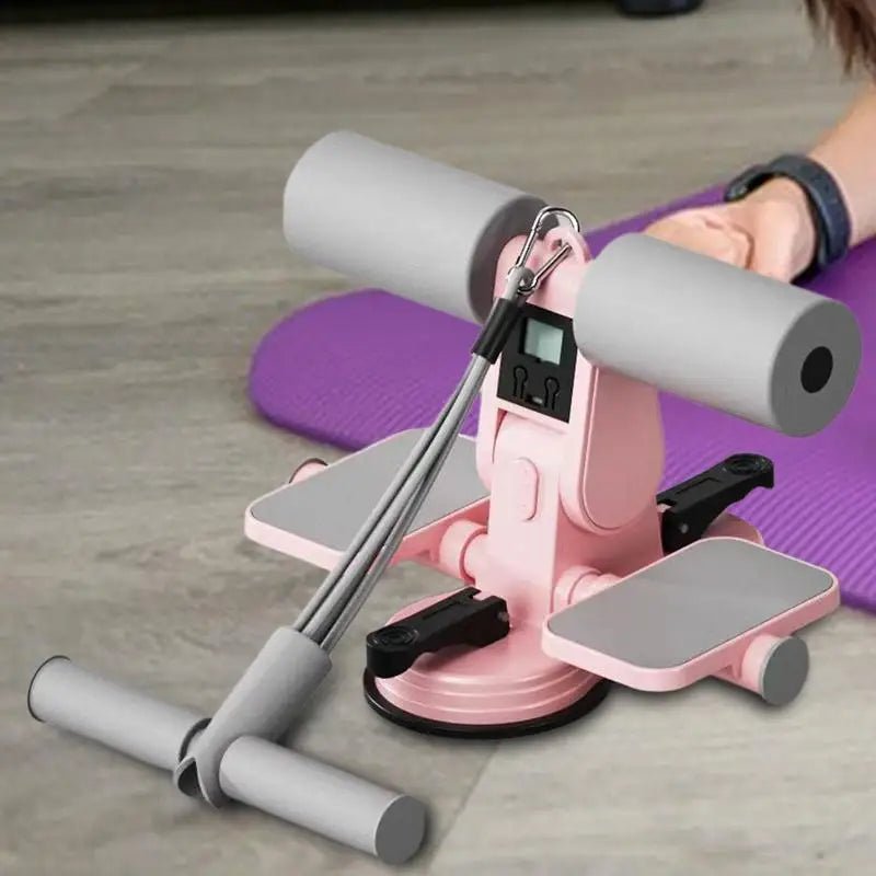 Sit Up Exercise Equipment Core Exerciser With Suction Cups Footrest And Tension Rope Fitness Equipment With Counting FunctionEstaliosFitEstaliosFit184081829;20260429;1777457514HULMz