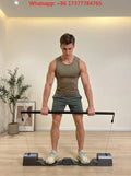Foldable Aluminum Home Gym – Full Body Strength Trainer