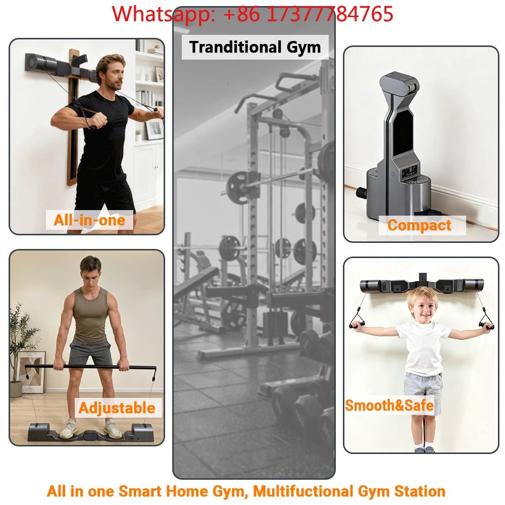 Smart Foldable Aluminum Strength Training Home Gym EquipmentEstaliosFitEstaliosFit184447883;2026057;17781799879o6fo