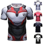 Sportswear Marvel Clothes Men's Compression Short Sleeve Workout T-Shirt Athletic Sports Fitness Gym Running Tops for MenEstaliosFitEstaliosFit184449344;2026057;1778180378dmWum