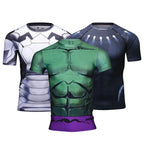 Sportswear Marvel Clothes Men's Compression Short Sleeve Workout T-Shirt Athletic Sports Fitness Gym Running Tops for MenEstaliosFitEstaliosFit184449344;2026057;1778180378dmWum