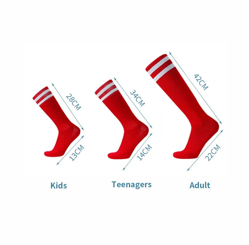 Striped Athletic Over the Calf Sports Socks for All AgesEstaliosFitEstaliosFit184218021;2026052;1777703556KWNRM