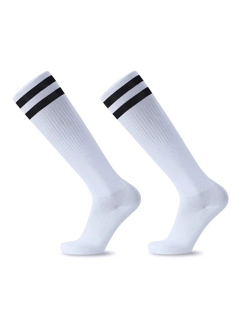 Striped Athletic Over the Calf Sports Socks for All AgesEstaliosFitEstaliosFit184218025;2026052;17777035560fPsn