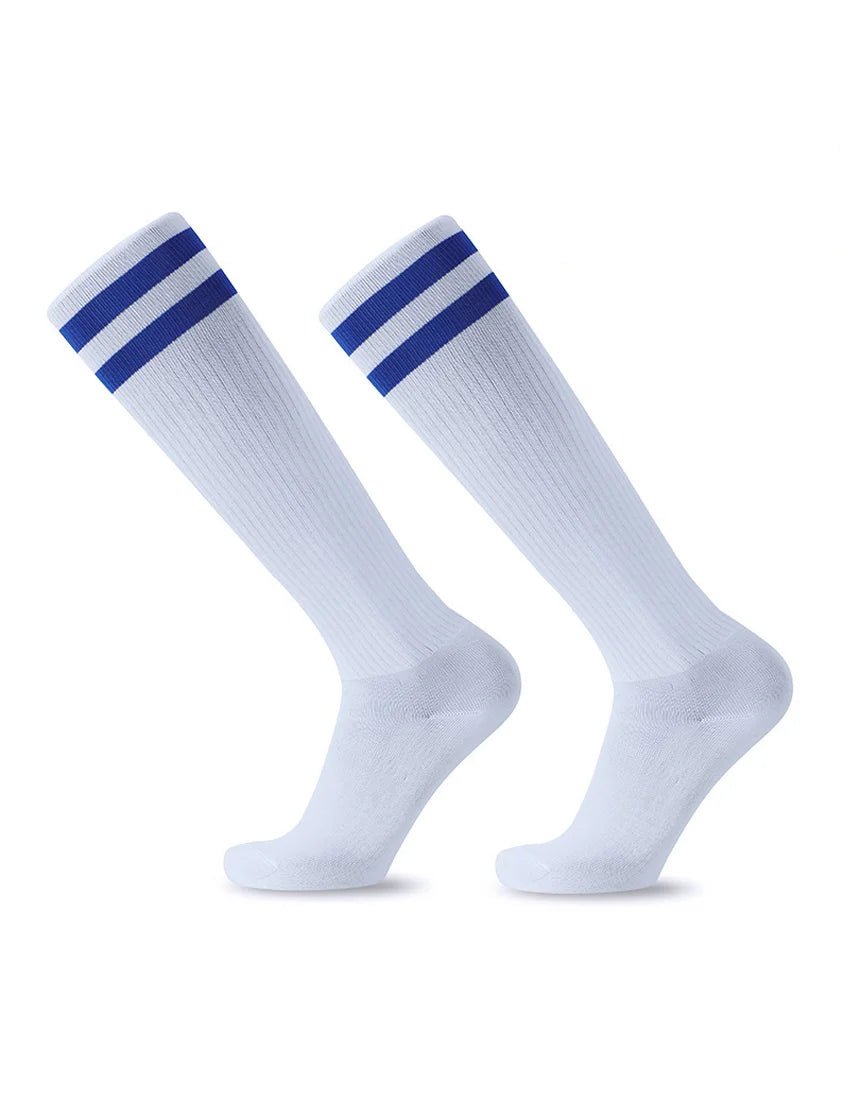 Striped Athletic Over the Calf Sports Socks for All AgesEstaliosFitEstaliosFit184218024;2026052;1777703556SCSdM