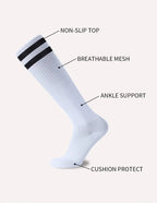 Striped Athletic Over the Calf Sports Socks for All AgesEstaliosFitEstaliosFit184218021;2026052;1777703556KWNRM