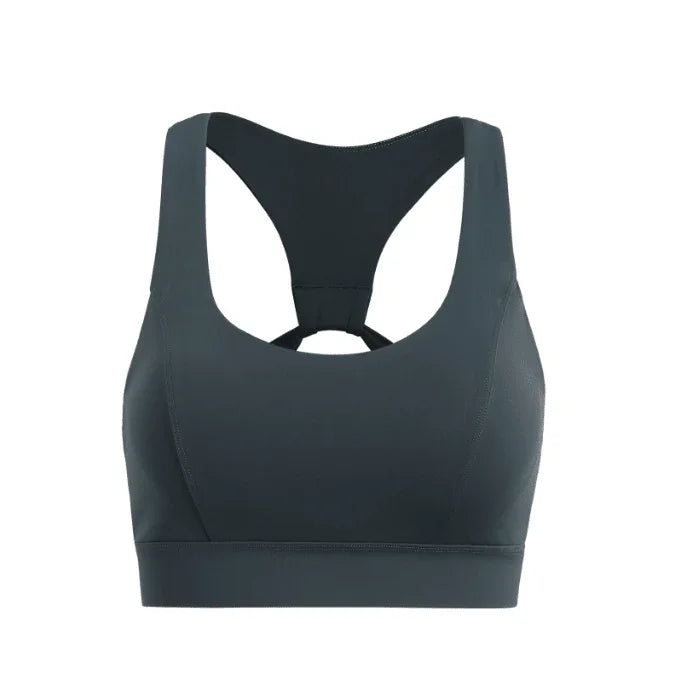 Summer oversized adjustable breastplate integrated chest pad yoga beauty back bra fitness fitness and sports bra for women.