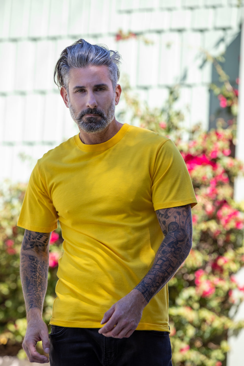 Clearance Men's Bamboo Short Sleeve T-Shirt - Classic Cut - product view 12