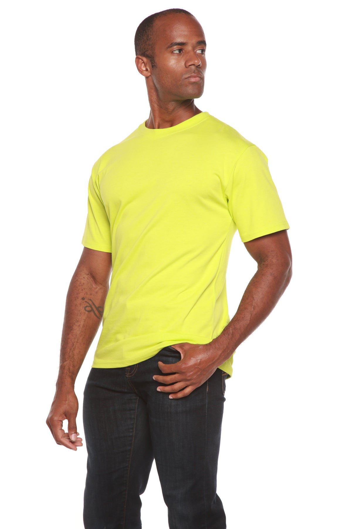 Clearance Men's Bamboo Short Sleeve T-Shirt - Classic Cut - product view 11
