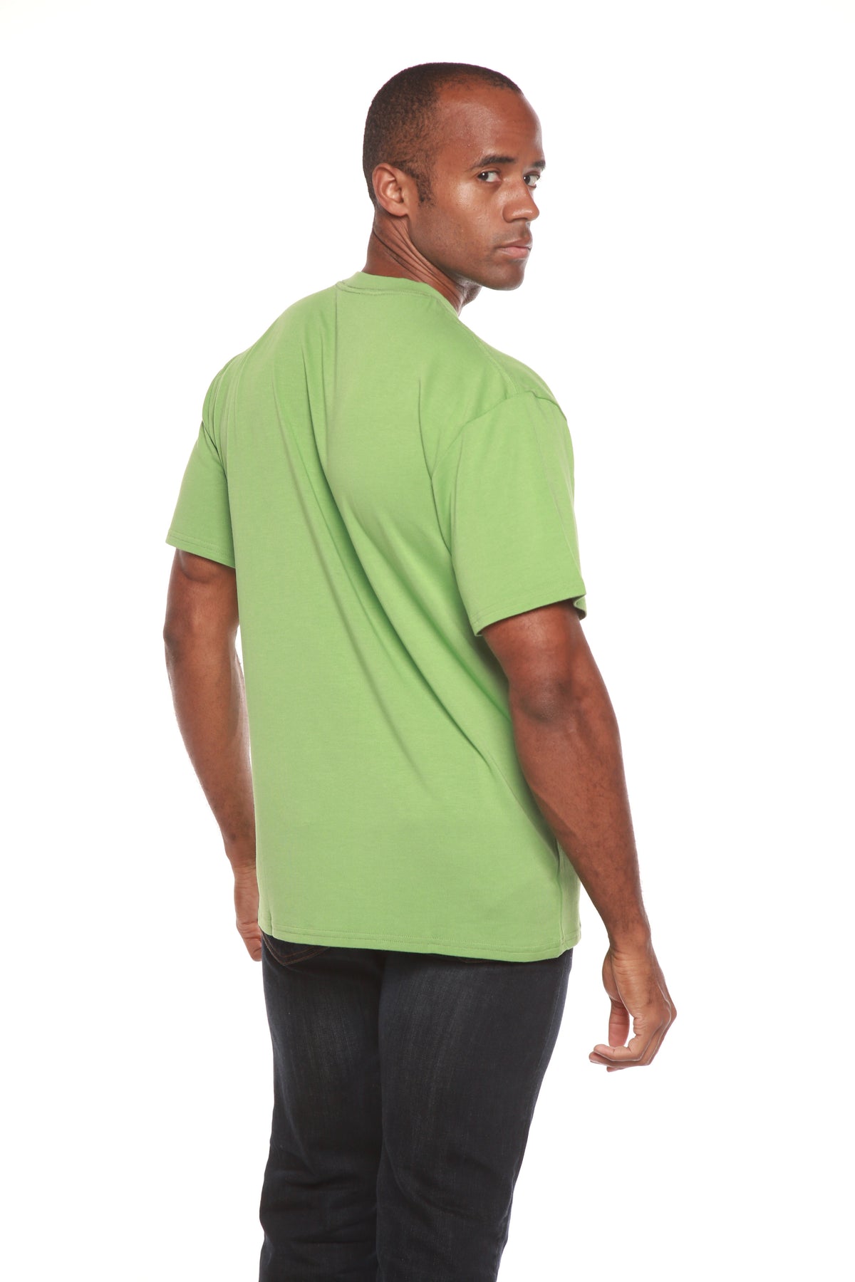 Clearance Men's Bamboo Short Sleeve T-Shirt - Classic Cut - product view 5