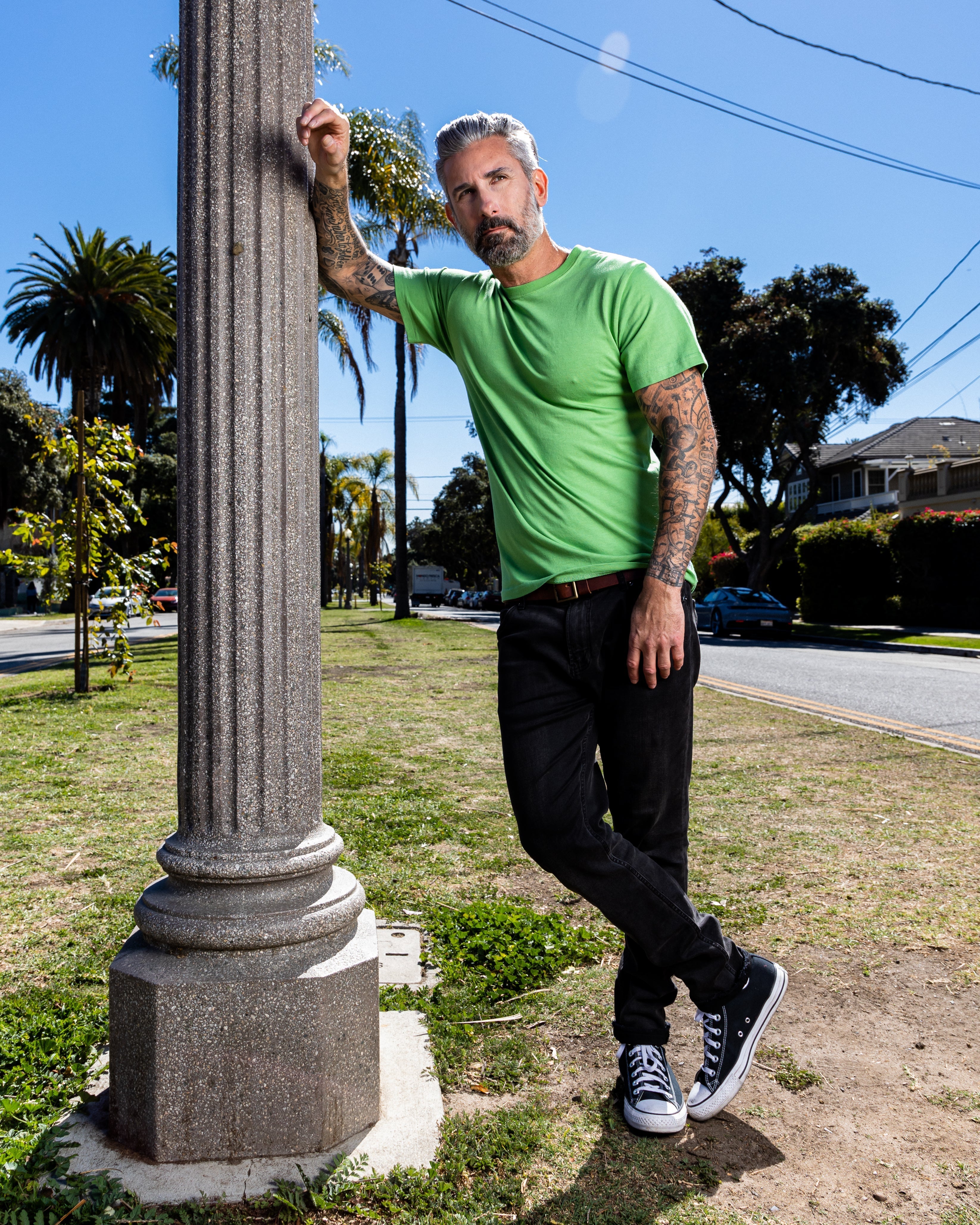 Clearance Men's Bamboo Short Sleeve T-Shirt - Classic Cut - product view 4